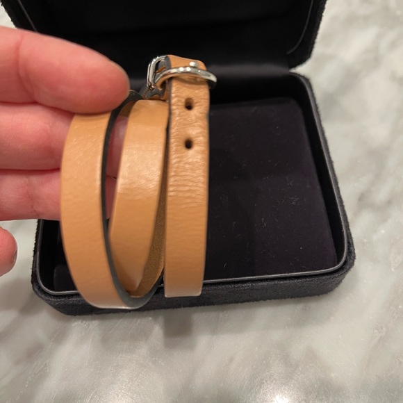 Leather bracelet wrap - Picture 3 of 4